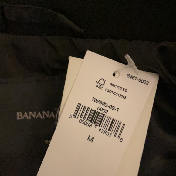 Banana Republic Long City Coat NWT Trench Tie waist - Picture 8 of 9